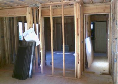 interiors of a new construction